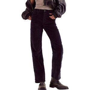 Free People Risk Taker High Rise Straight Leg Corduroy Pant NWT